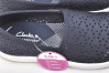 nahlad dámské baleríny CLARKS Brinkley Emily 26172506 Modrá