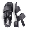 nahlad dámské elegantní sandály RIEKER 62663-01 Černá