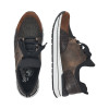 nahlad dámské sneakers RIEKER N6983 Hnědá