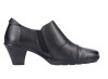 nahlad elegantní kotníková obuv RIEKER 57173-02 Černá