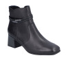 nahlad elegantní kotníková obuv RIEKER 70973-00 Černá