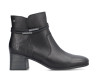nahlad elegantní kotníková obuv RIEKER 70973-00 Černá