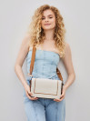 nahlad kabelka na rameno KEDDO COUTURE 347100/74-01E Hnědá